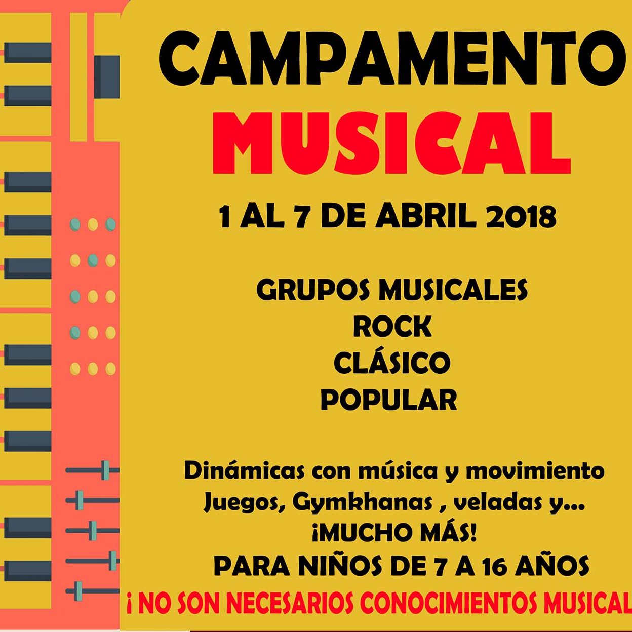 Campamento Musical Imagínate