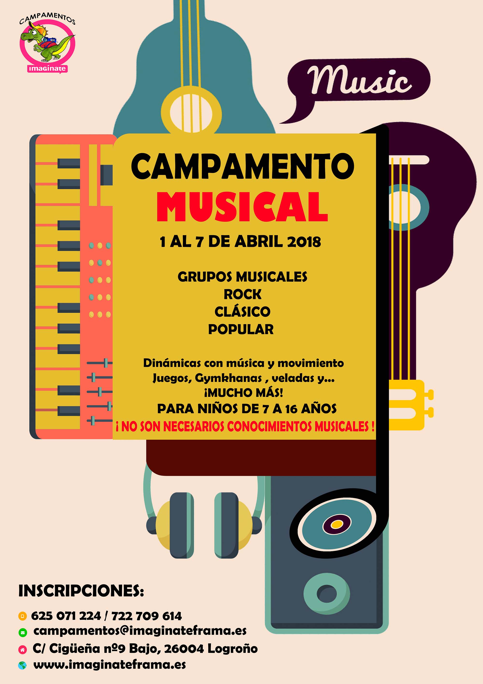 Campamento Musical Imagínate