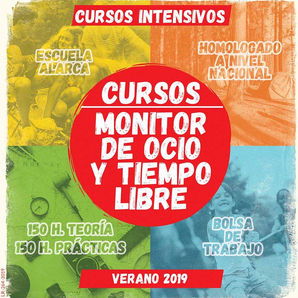 Curso intensivo Monitor de Ocio y Tiempo Libre verano 2019 Curso intensivo Monitor de Ocio y Tiempo Libre verano 2019
