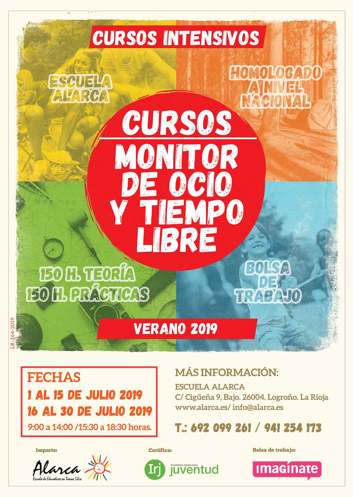 Curso intensivo Monitor de Ocio y Tiempo Libre verano 2019