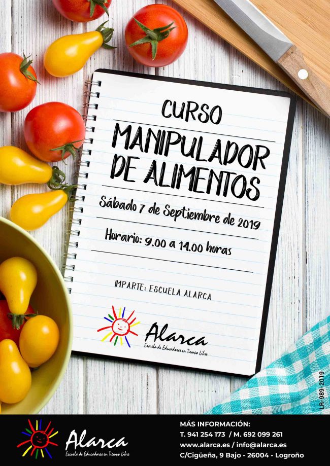 Curso de Manipulación de Alimentos